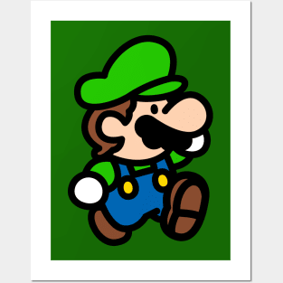 Little Plumber green jump Posters and Art